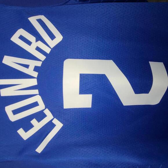 Nike Men's LA Clippers Kawhi Leonard Jersey - Royal Blue Size Medium - Picture 3 of 6